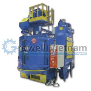 Máy phun bi mâm quay