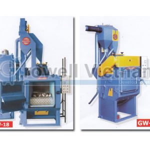 Máy phun bi thùng đảo