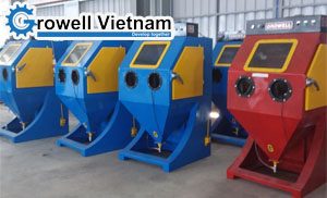 Các phương pháp phun cát làm sạch bề mặt kim loại