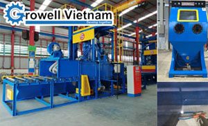 Máy phun cát tại Quảng Ninh