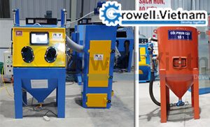 Ưu điểm của máy bắn cát làm sạch