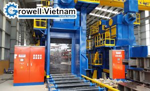 Công nghệ xử lý bề mặt bằng Máy phun bi làm sạch