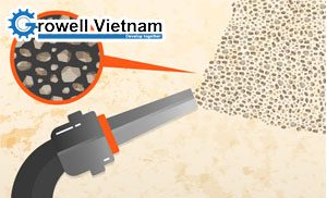 Tổng quan về phun cát làm sạch bề mặt kim loại