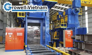 Tại sao nên sử dụng Máy phun bi dạng băng tải Growell?