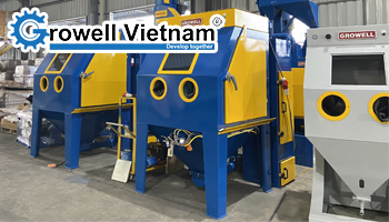 Khám phá công dụng máy phun cát trong các ngành công nghiệp