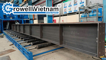 Máy phun bi dầm thép - Nguyên lý hoạt động và ứng dụng