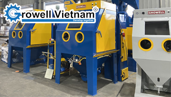 Tủ bắn cát tuần hoàn - Tối ưu hóa quy trình sản xuất