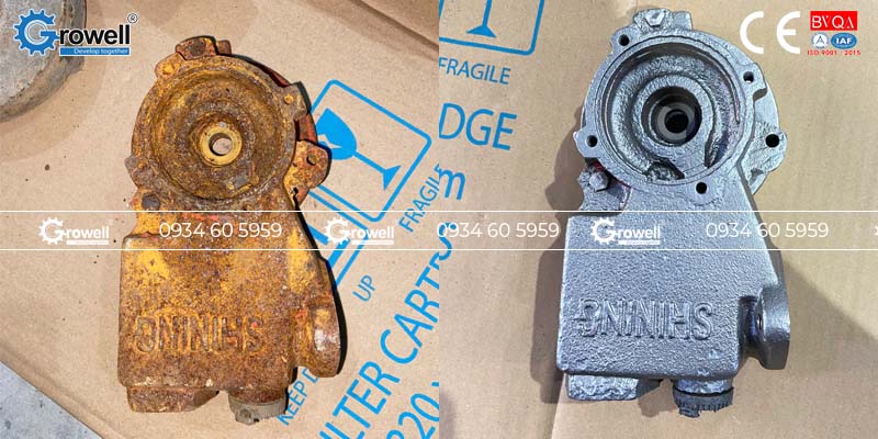 Xử lý rỉ sét trên sắt thép Xử lý rỉ sét trên sắt thép