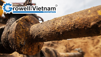 Xử lý rỉ sét trên sắt thép hiệu quả với công nghệ phun cát