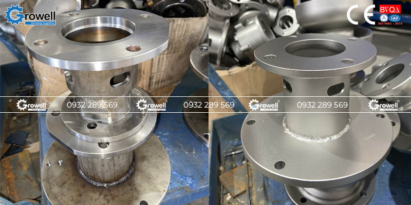 Phun bi tạo nhám bề mặt Phun bi tạo nhám bề mặt