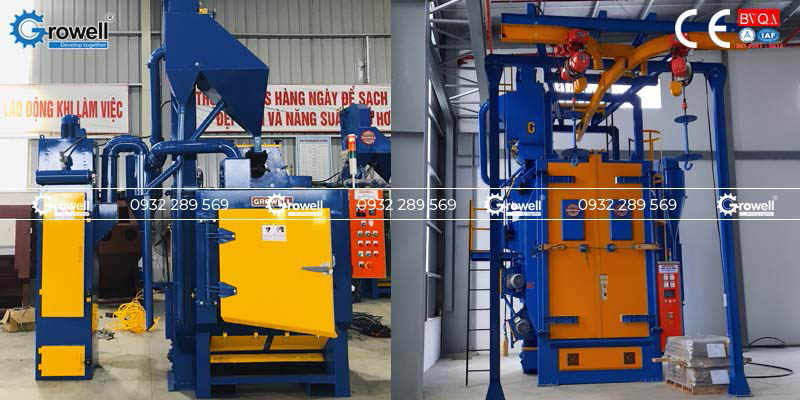 Phun bi tạo nhám bề mặt Phun bi tạo nhám bề mặt