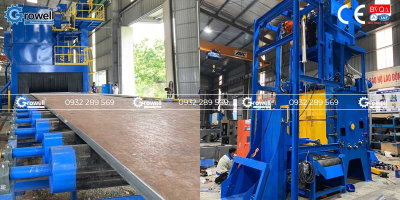 Thiết bị phun bi thép Thiết bị phun bi thép