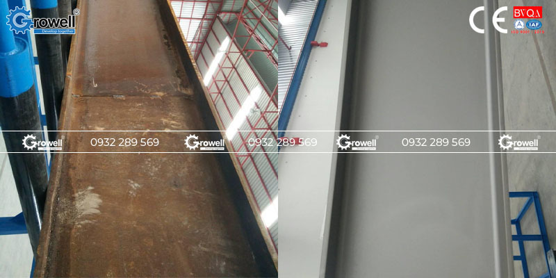 Thiết bị phun bi thép Thiết bị phun bi thép