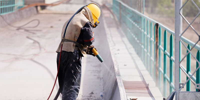 Thiết bị phun cát Thiết bị phun cát