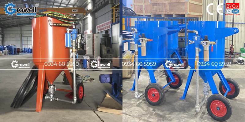 Thiết bị phun cát Thiết bị phun cát