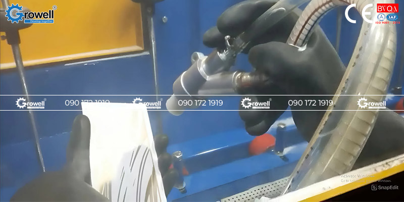 Vật liệu phun cát kính Vật liệu phun cát kính