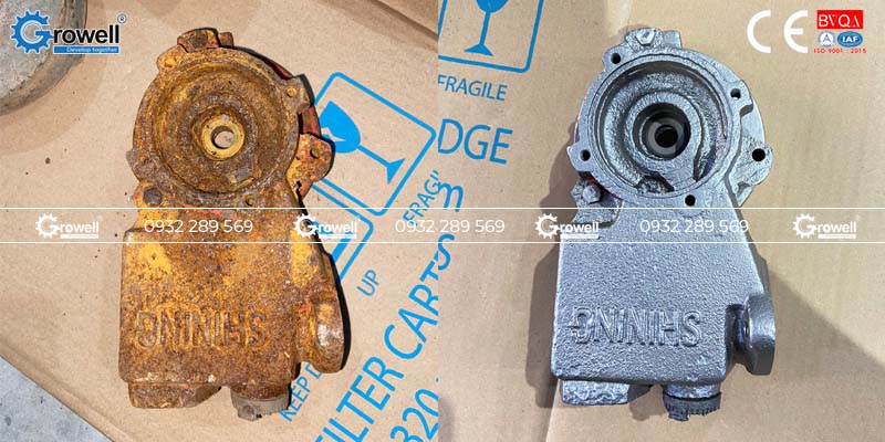 Máy phun bi cho xưởng đúc Máy phun bi cho xưởng đúc