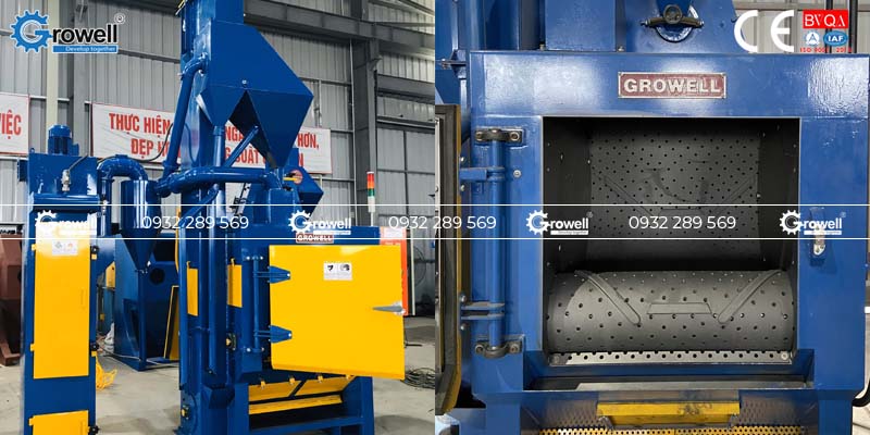 Máy phun bi cho xưởng đúc Máy phun bi cho xưởng đúc