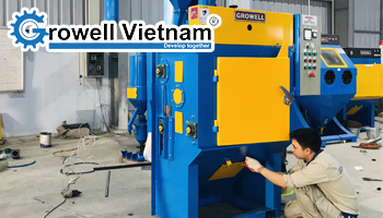 Hướng dẫn kỹ thuật vận hành máy phun bi công nghiệp