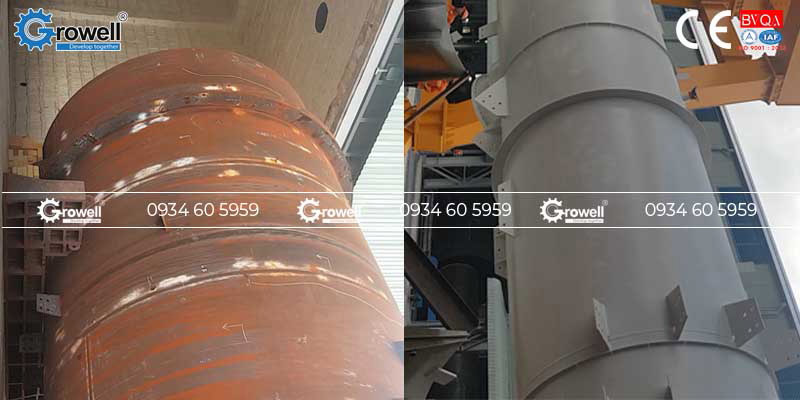 Cối phun cát di động Cối phun cát di động