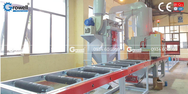 Máy phun cát tự động công nghiệp Máy phun cát tự động công nghiệp