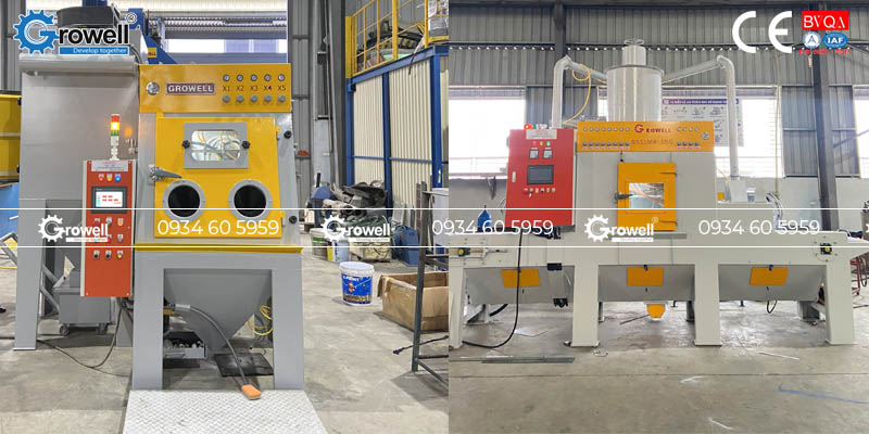 Máy phun cát tự động công nghiệp Máy phun cát tự động công nghiệp
