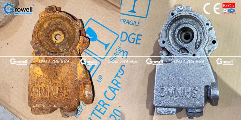 Ứng dụng máy phun bi thùng đảo Ứng dụng máy phun bi thùng đảo