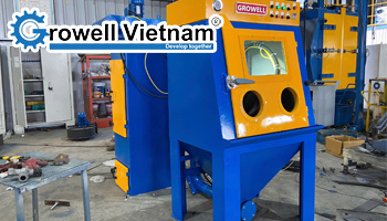 Tìm hiểu về máy phun cát lồng quay: Cấu tạo và ứng dụng