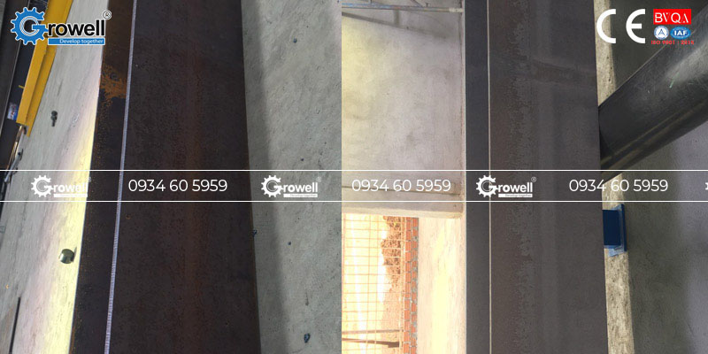 Bi thép làm sạch