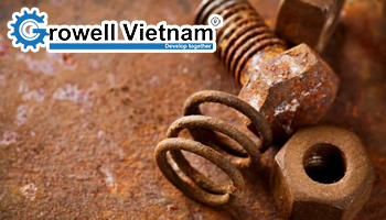 Phương pháp tẩy rỉ sét sắt công nghiệp phổ biến hiện nay