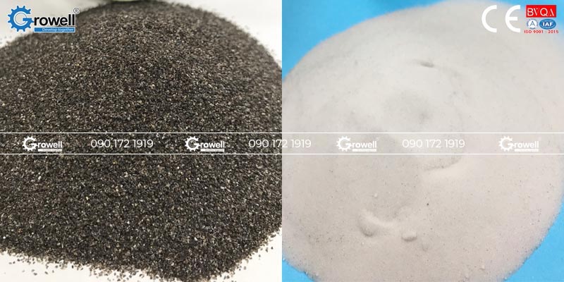 Vật liệu mài phun cát Vật liệu mài phun cát