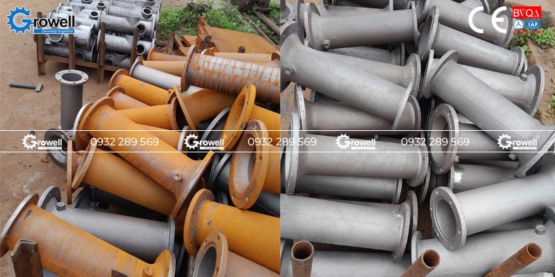 Máy phun bi hiệu suất cao Máy phun bi hiệu suất cao