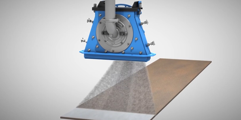 Phun bi xử lý rỉ sét kim loại Phun bi xử lý rỉ sét kim loại