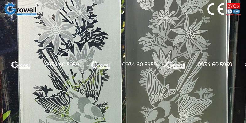 Tạo hiệu ứng mờ trên kính Tạo hiệu ứng mờ trên kính