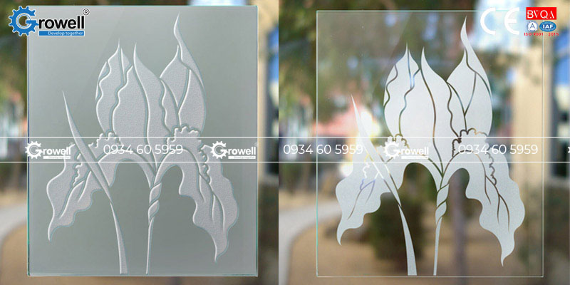 Tạo hiệu ứng mờ trên kính Tạo hiệu ứng mờ trên kính