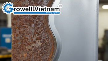 Hướng dẫn tẩy rỉ bằng bắn cát cho nhà máy và xưởng cơ khí