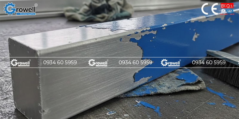 Tẩy sơn bề mặt thanh nhôm