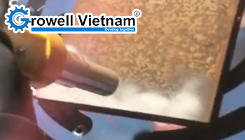 Phun cát đánh rỉ sắt thép: Giải pháp làm sạch hiệu quả