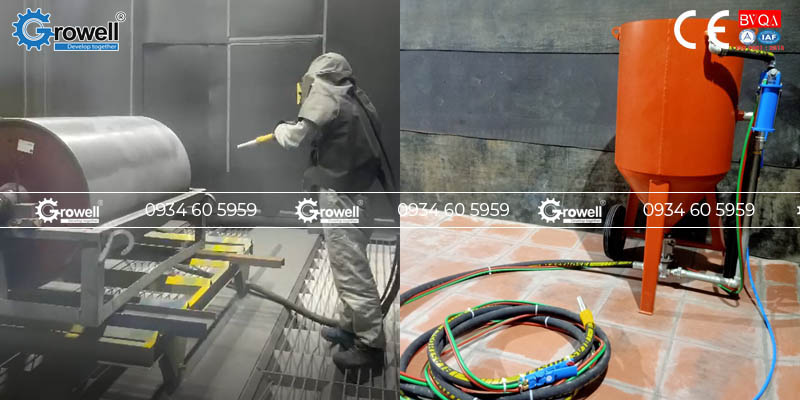 Vận hành cối phun cất