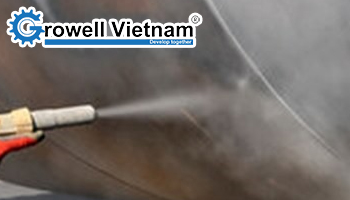 Cát phun làm sạch rỉ sét là gì? Các loại cát phổ biến