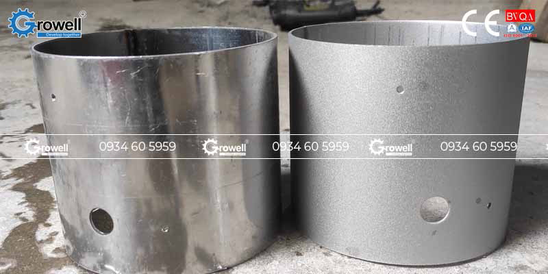 Tạo nhám thép trước sơn Tạo nhám thép trước sơn