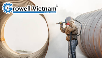 Cách tẩy rỉ sắt thép hiệu quả cao trong sản xuất công nghiệp