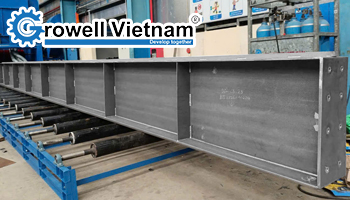 Hệ thống phun bi dầm thép hoạt động như thế nào?