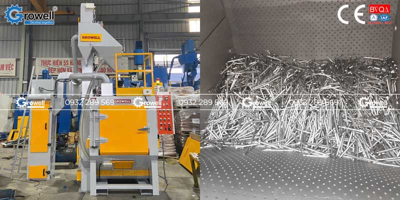 Phương pháp phun bi làm sạch