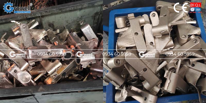 Xử lý bavia vật đúc