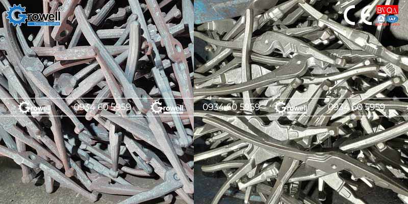 Xử lý bavia vật đúc