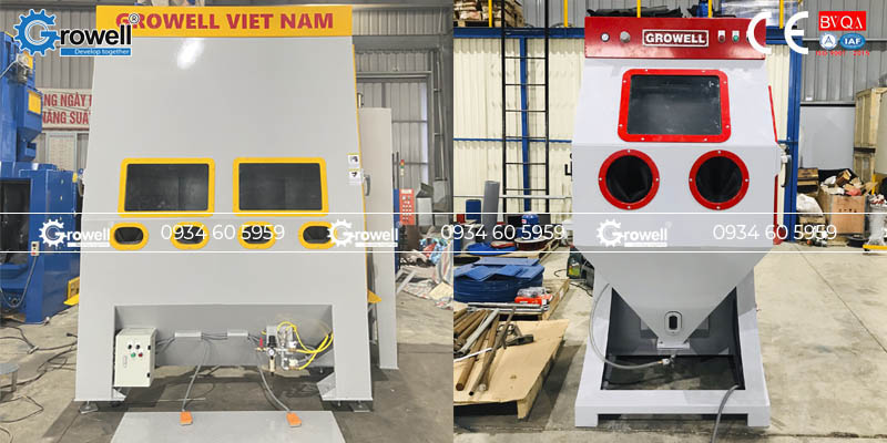 Bắn cát làm sạch kim loại