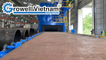 Giá máy phun bi và các yếu tố ảnh hưởng đến chi phí