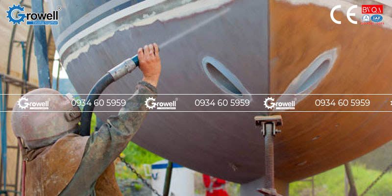 Tẩy rỉ sét kim loại trước sơn Tẩy rỉ sét kim loại trước sơn