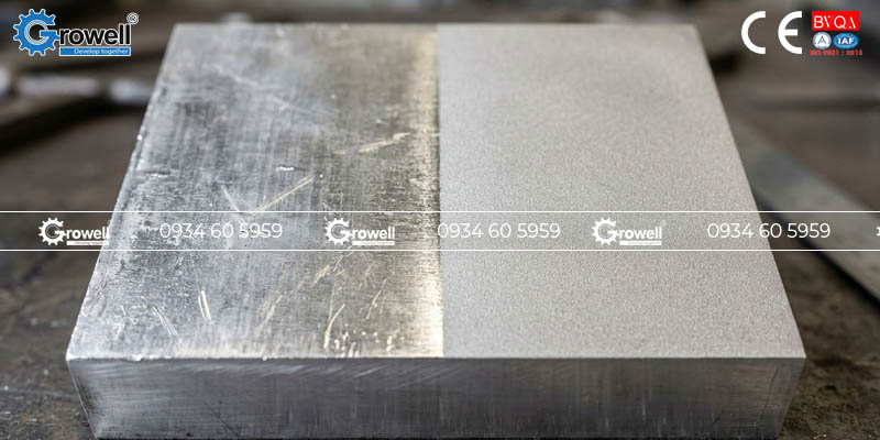 Xử lý tạo nhám kim loại